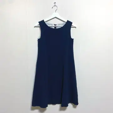 [ M-PREMIER ] 엠프리미어 (34) 네이비 원피스 드레스