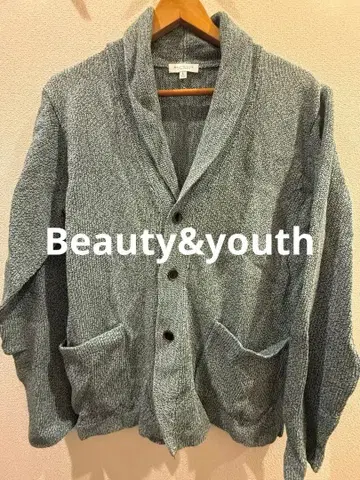 BEAUTY&YOUTH 가을/겨울 숄카라 니트 가디건