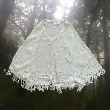 페어리 그런지 모리걸 판초 가디건