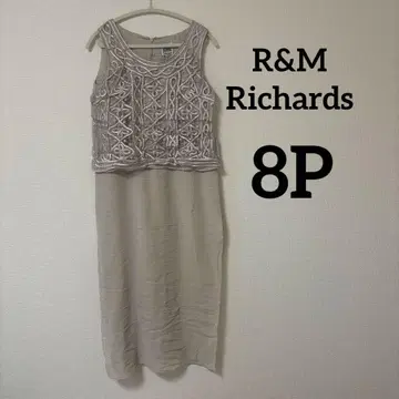 새상품급 R&M Richards [8P] 슬리브리스 원피스