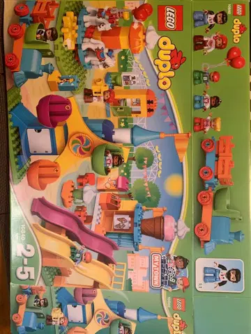 LEGO DUPLO 10840 놀이공원 세트 주의: 1개 분실 있음