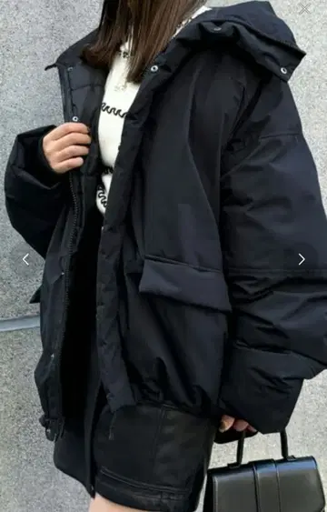 차오패닉 폴리타스란 충전솜 하프 해피 자켓