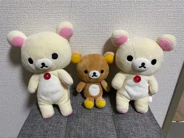 산엑스 리락쿠마 코리락쿠마 봉제 인형 3개 세트