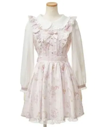 구하기 어려움 LIZLISA 주얼리 패턴 원피스