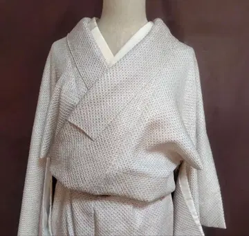 코몬 총 시보리 기장 151 새상품급 고급 기모노