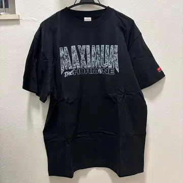 [ 미착용 새상품 ] 맥시멈 더 호르몬 멘카타코테리즌 생존자 T셔츠 XL