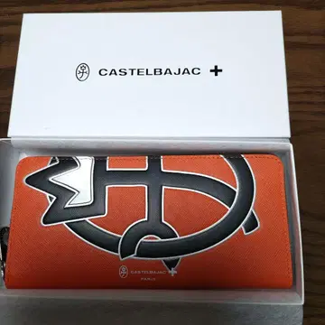 CASTELBAJAC 오렌지 장지갑 (정품) 정가 22,000엔
