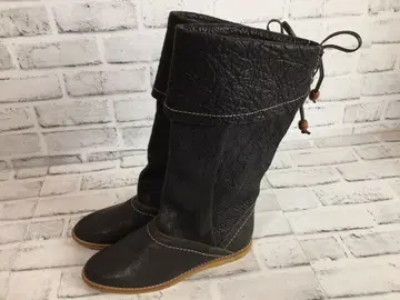 W635 DIANA 롱 부츠 L 웨스턴 힐 없음 구제 의류