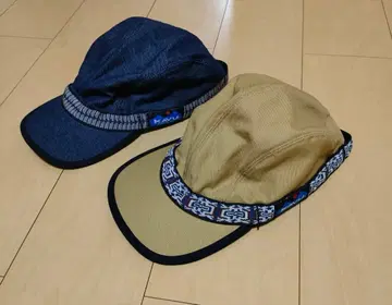 KAVU 데님 베이지 캡 2개 세트