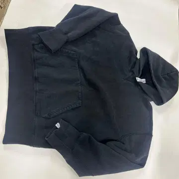 LOOPWHEELER BEAMS 블랙 후드티 XL