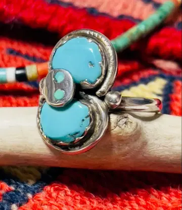 [ 주니족 ] 에피카 라바사 터콰이즈 스네이크 반지