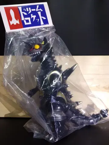 드림 로켓 괴수 로봇 (블랙 페인팅) 소프트 비닐