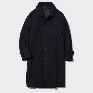 UNIQLO 싱글 브레스티드 코트 S