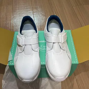 미도리 안전화 화이트(네이비) 23.0cm