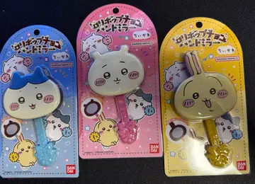 새상품 치이카와 (먼작귀) 3개 세트 롤리팝 초코 핸드 거울