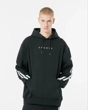 완판템 CRONOS 블랙 후드티