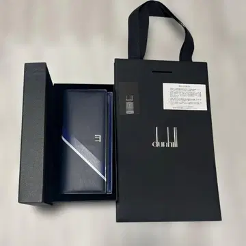 dunhill 던힐 x 축구 일본 대표 사무라이 블루 장지갑