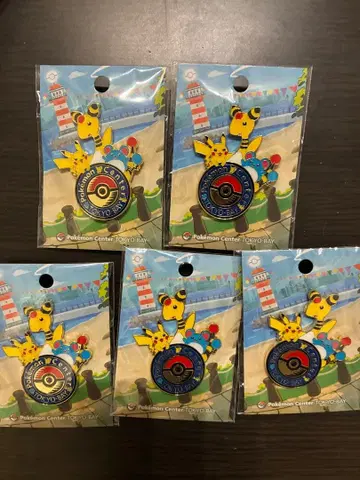 포켓몬 센터 피카츄 핀즈 5개