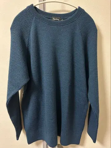 니트 PHERROW'S XL 네이비 크루넥 긴팔