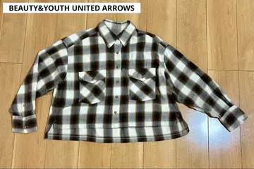 뷰티앤유스 유나이티드 애로우즈 체크 셔츠