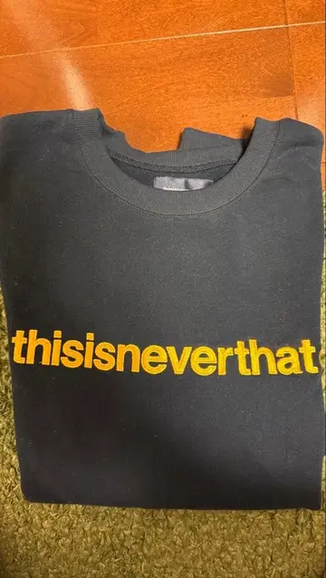 thisisneverthat 맨투맨 L 네이비