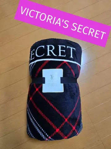 VICTORIA'S SECRET 체크 무늬 담요 127x152cm