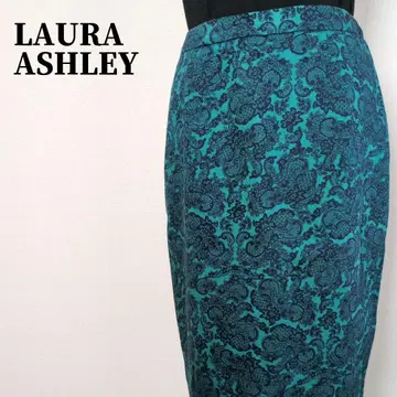 LAURA ASHLEY 로라 애슐리 페이즐리풍 무릎 기장 스커트 9