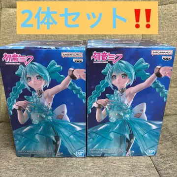 하츠네 미쿠 피규어 2개 세트 미개봉 새상품