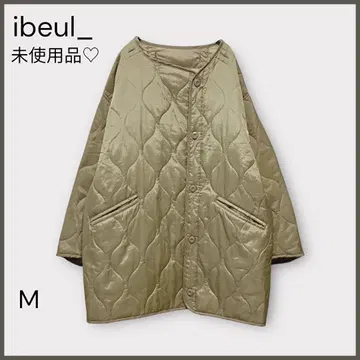 [ 이베일 ] 퀼팅 자켓 / 미사용 새상품급 / 충전솜 블루종 / 베이지