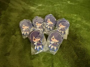 아오기리 고등학교 러버 스트랩 오토다마 콘코 6개