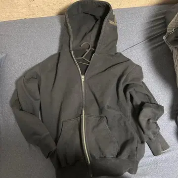 MIDSECTIC 블랙 풀 지퍼 후디 y2k