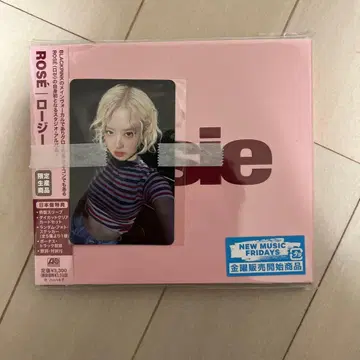 blackpink ROSE 한정판 CD 세븐넷 포토 카드 포함