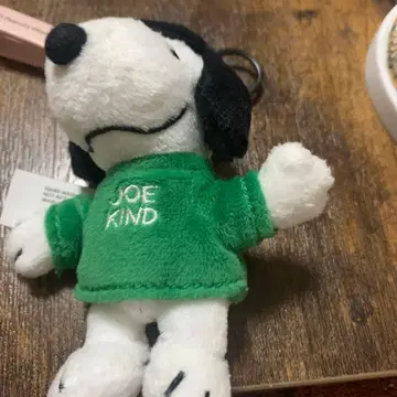 스누피 스벅 봉제 인형 키링