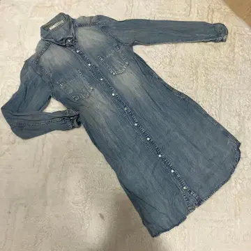 어반 리서치 소니 라벨 빈티지풍 데님 셔츠