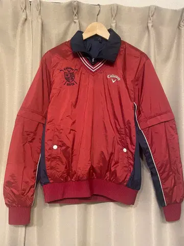 캘러웨이 3way 카라 부착 풀오버 상의