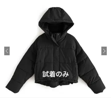 2Way 후드 부착 숏 다운 자켓