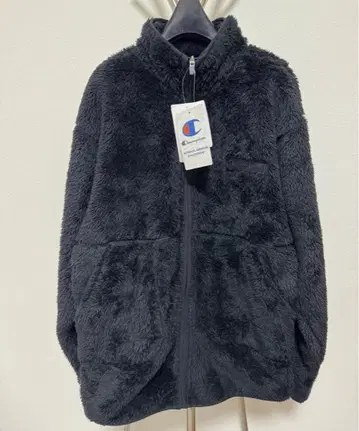 챔피온 아우터 보아 플리스 XL 블랙