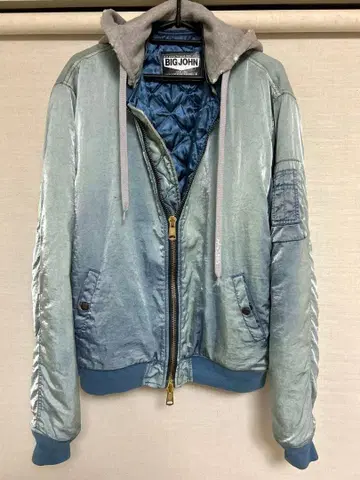 sart x BIG JOHN 인디고 블루 MA-1 자켓