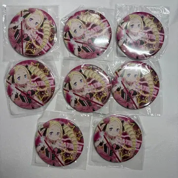 I 75mm 캔뱃지 베아트리스 리제로 제비뽑기당 8개 세트
