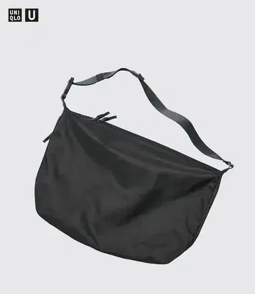 UNIQLO U 메신저 백 블랙 숄더백