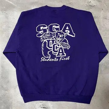 진품 빈티지 칼리지 맨투맨