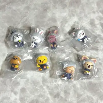 스키즈 skzoo 사우나 피규어 가챠 스키즈사우나 컴플리트