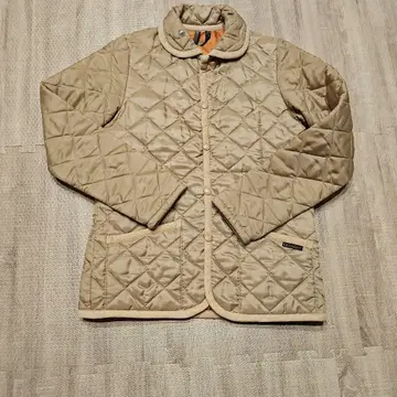 LAVENHAM 베이지 퀼팅 자켓