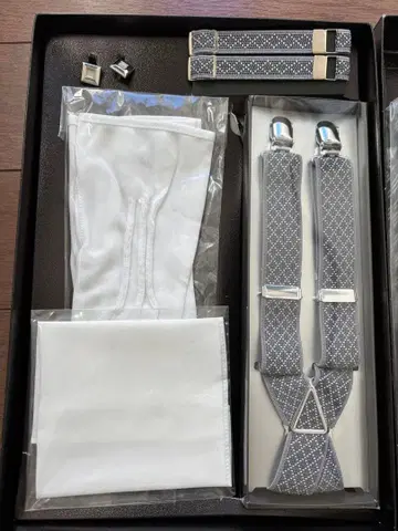 남성용 포멀 잡화 7종 세트 하자품