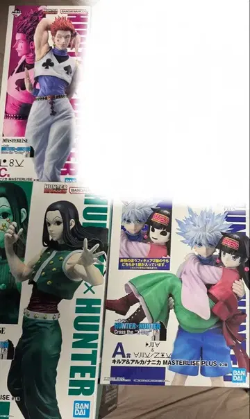 HUNTER x HUNTER 제일복권 피규어 A.B.C 세트