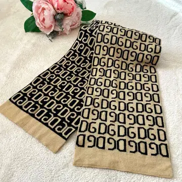 [ 새상품급 ] D&G 돌체&가바나 브랜드 로고 머플러