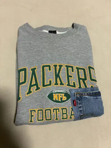 데님 리메이크 패커스 NFL PACKERS FOOTBALL 트레이닝복