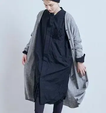 [ 24AW 정가 32000 ] (g) 그램 가디건 그레이