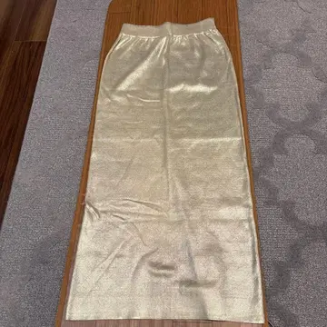 스콧 클럽 Aga 골드 롱 스커트