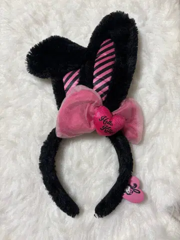 헬로키티 토끼 귀 머리띠